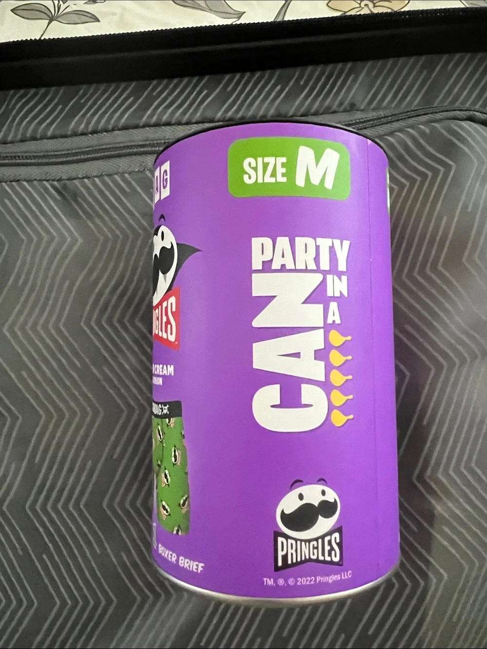 Pringles x SWAG Men's Green Boxer Brief - Sour Cream & Onion